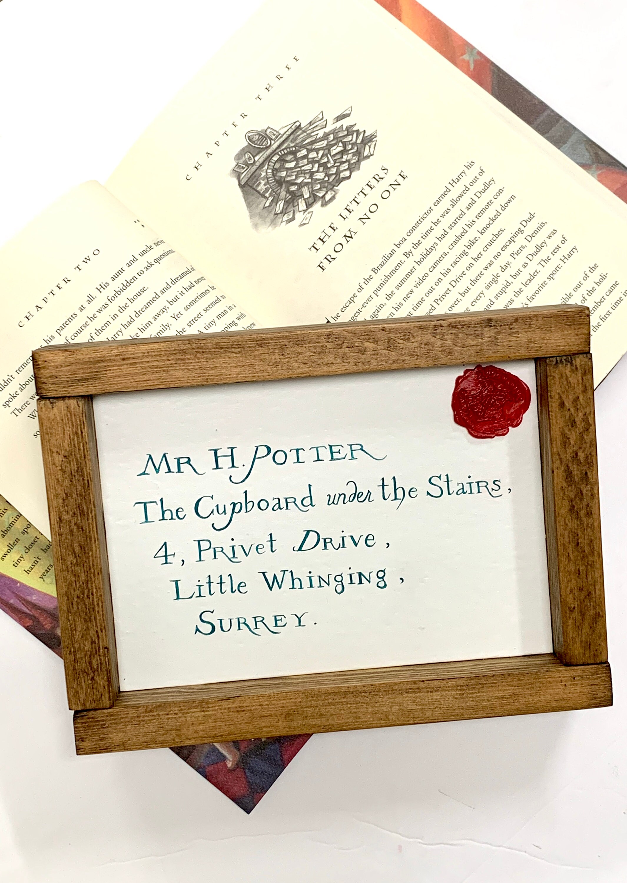 Hogwarts Letter | Wood Signs | Harry Potter Decor | Farmhouse Rustic …