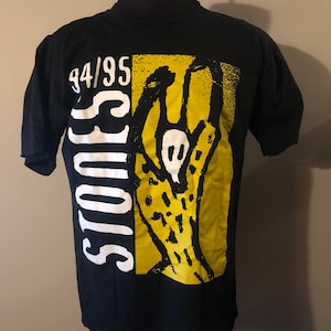 Vintage The Rolling Stones-shirt Voodoo Lounge jaren 90