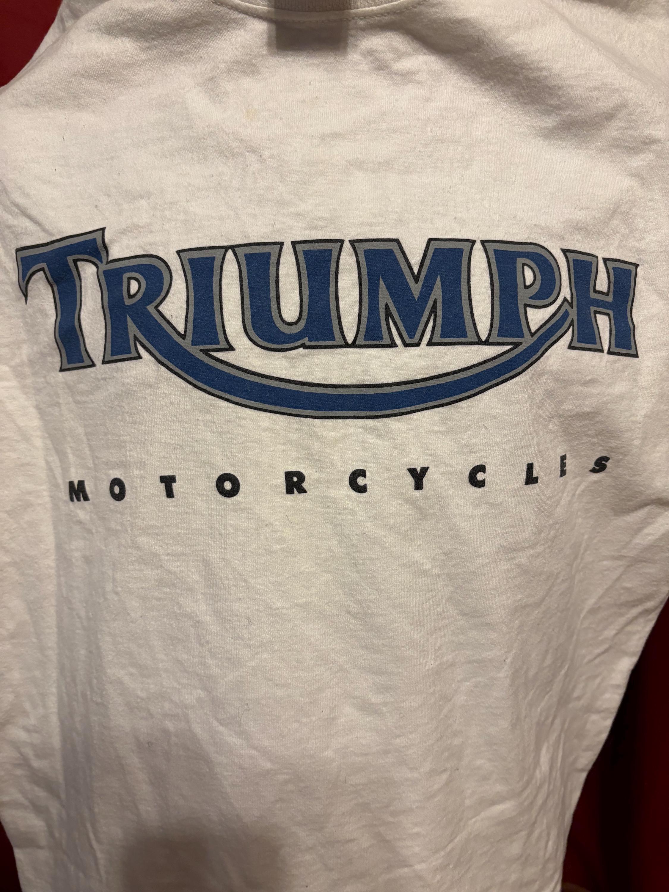ヴィンテージ トライアンフ モーターサイクル Tシャツ 90年代 バイカー