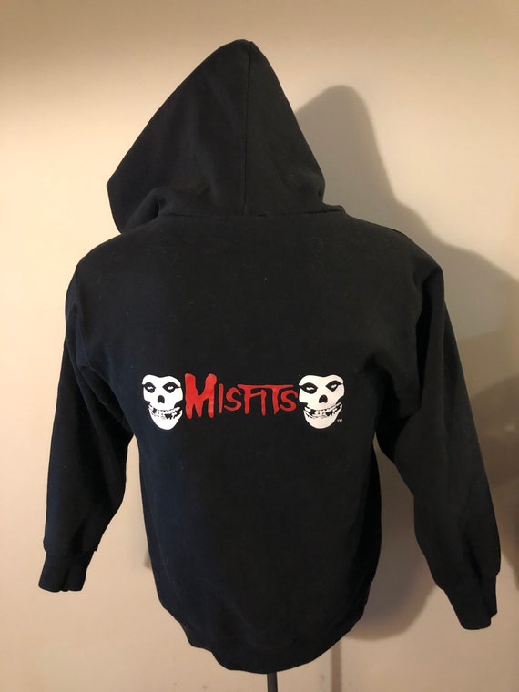 Vintage Misfits Hoodie Crimson Ghost