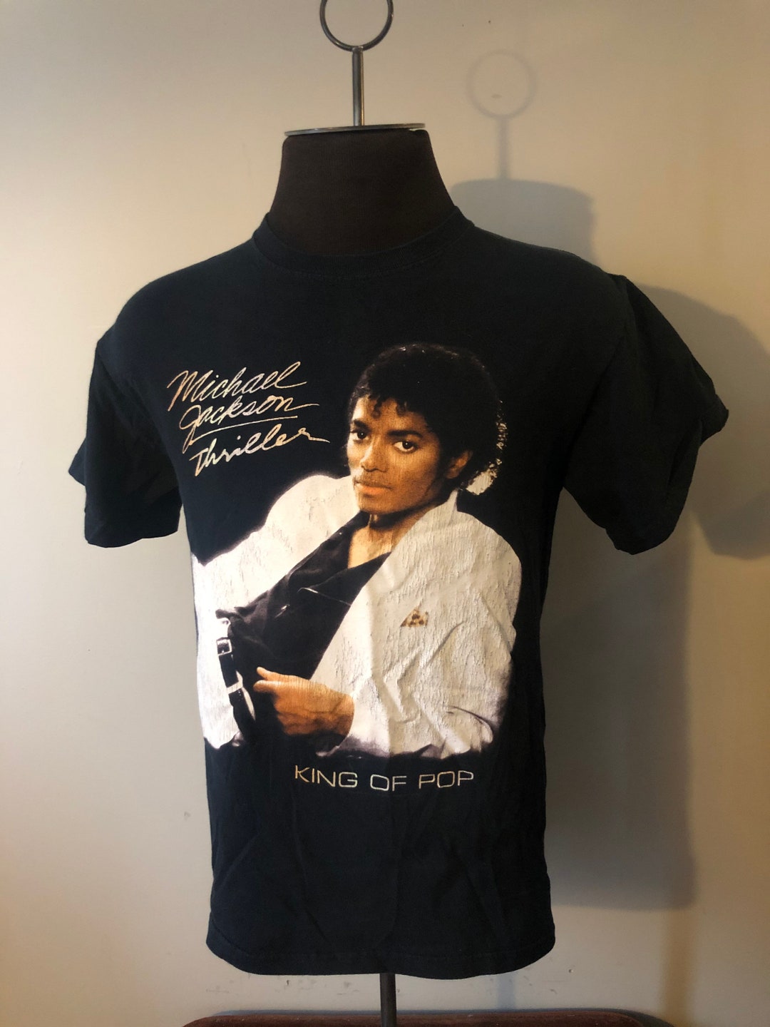 Michael Jackson Thriller King of Pop Shirt Y2K Distressed
