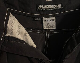 パンツ macgear 90-00s MACGEAR black nylon/urban camoflage cargo reversible super