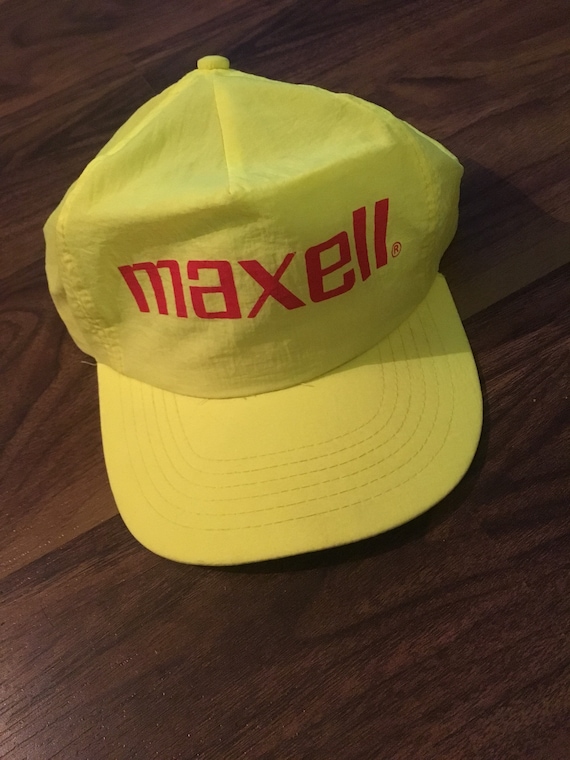 Maxell snapback hat