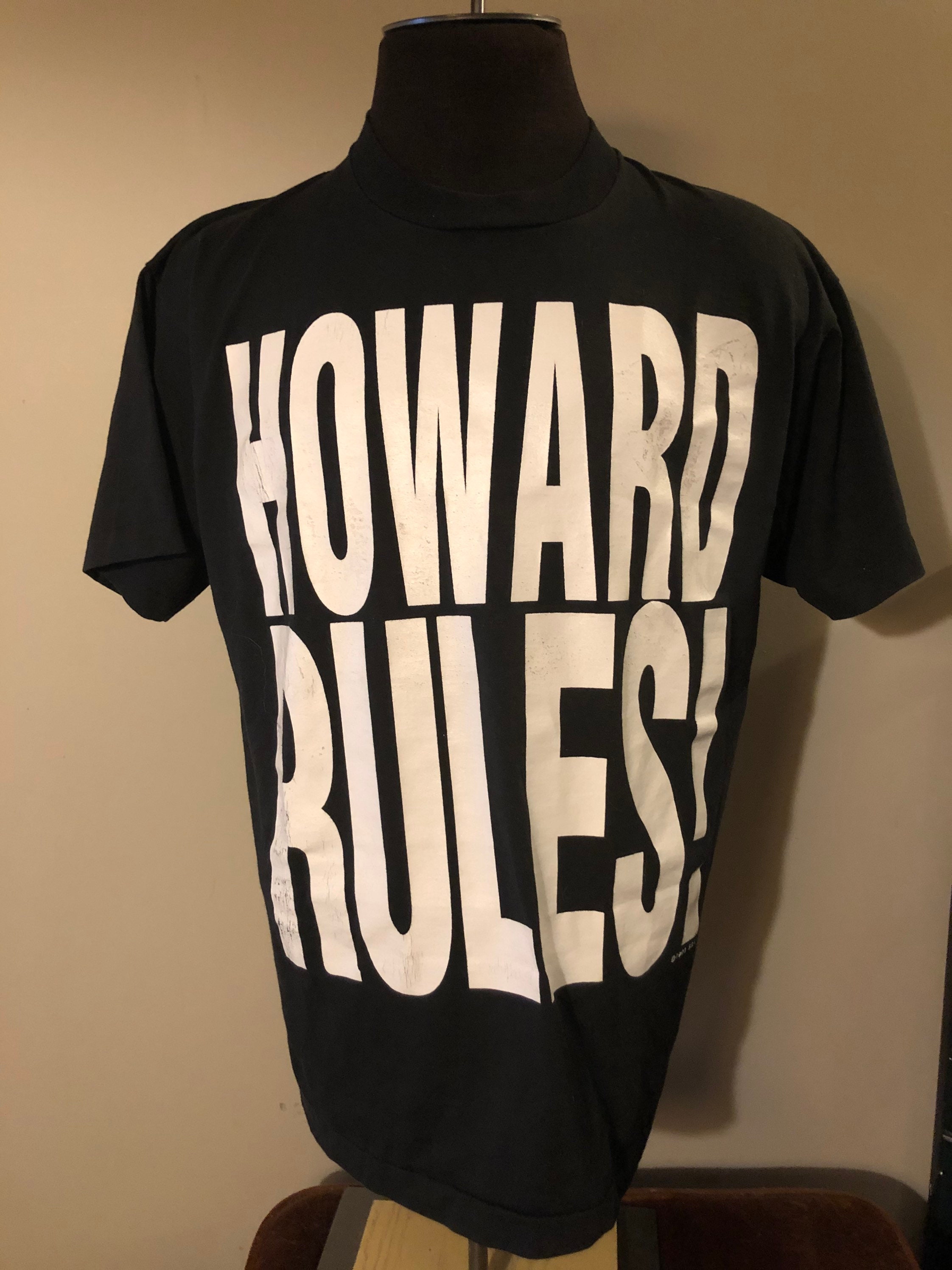Vintage Howard Stern Shirt HOWARD RULES! 1993