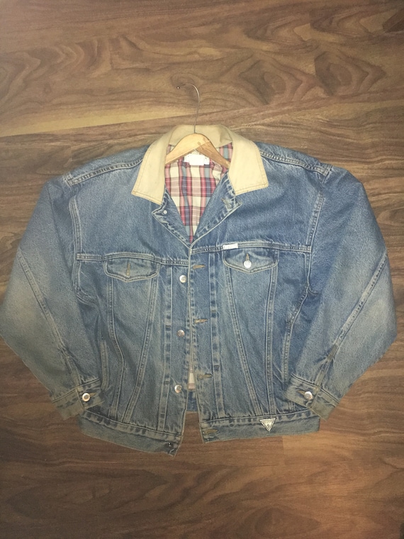 1980s guess denim jacket