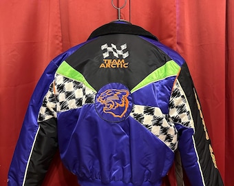 Vintage 1990s Arctic Wear Arctic Cat Racing Jacket