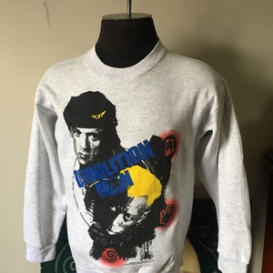 Moletom vintage Demolition Man promoção de filme