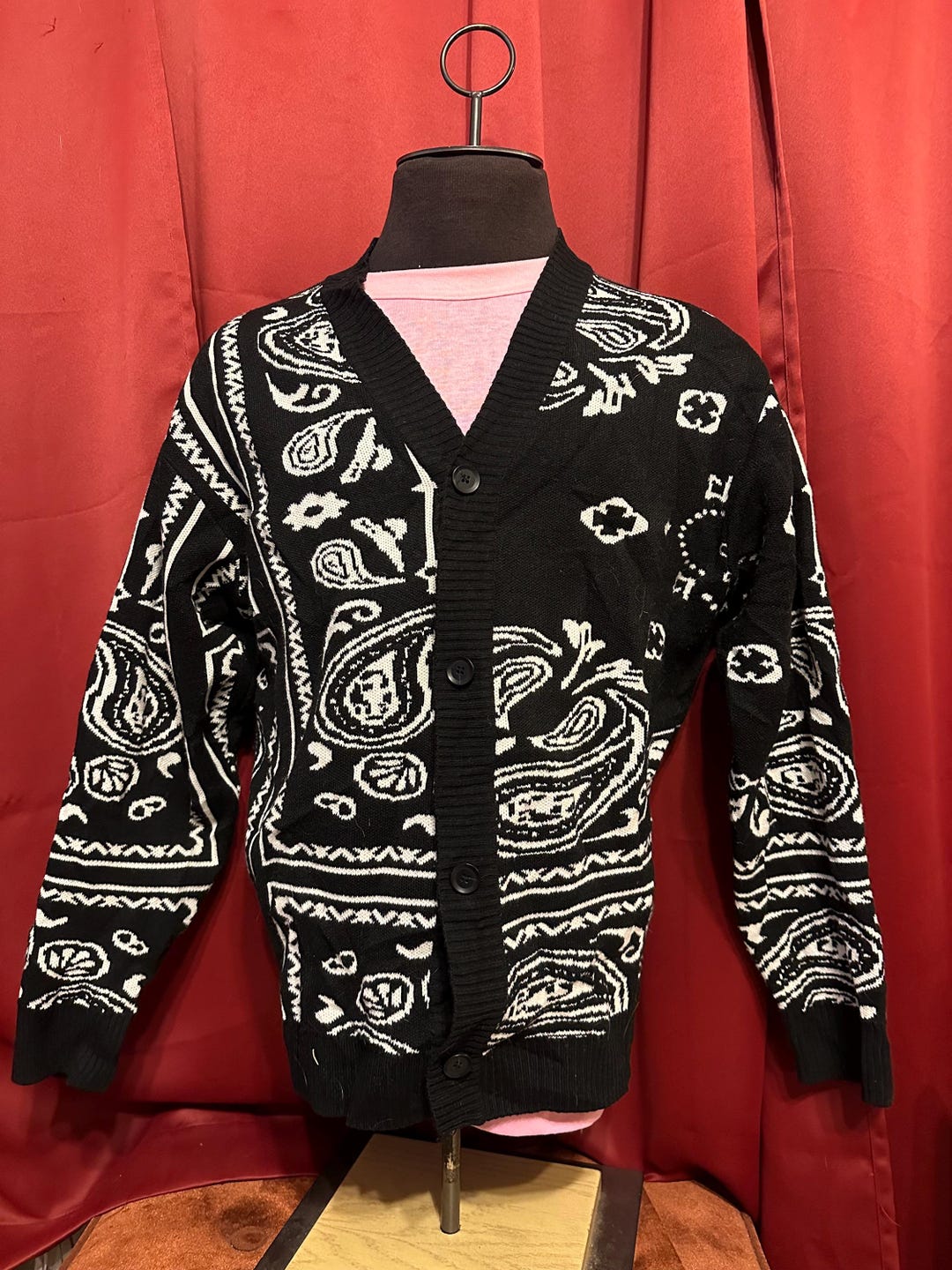 サイズ:M】AWAKE NY 20AW PAISLEY CARDIGAN サイズ:M】AWAKE NY