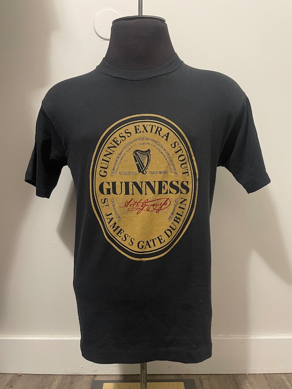 Vintage Guinness Beer Shirt 80s/90s Beer Tee Single S… Gem
