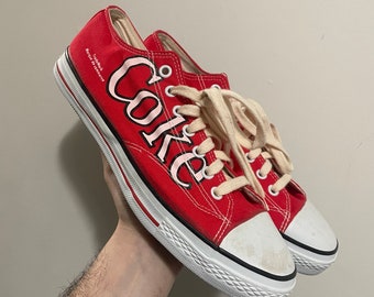 Vintage Coca Cola Sneakers 80s/90s shoes