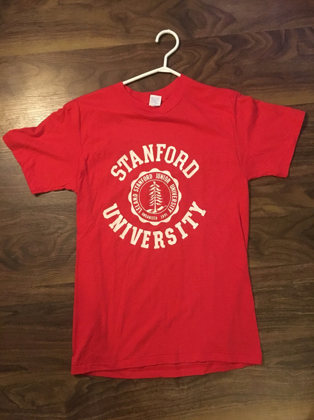 Stanford University Veste classique en chenille pour homme Rouge cardinal Taille L
