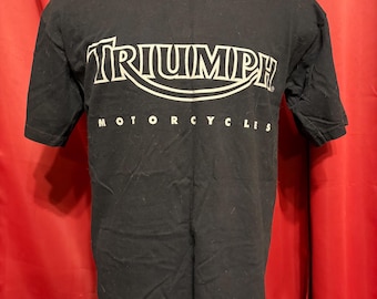Camiseta vintage de motocicletas Triumph de los 90, estilo motero, ropa urbana, Grial