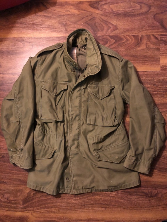 Vintage M-65 Military Jacket Taxi Driver Robert De