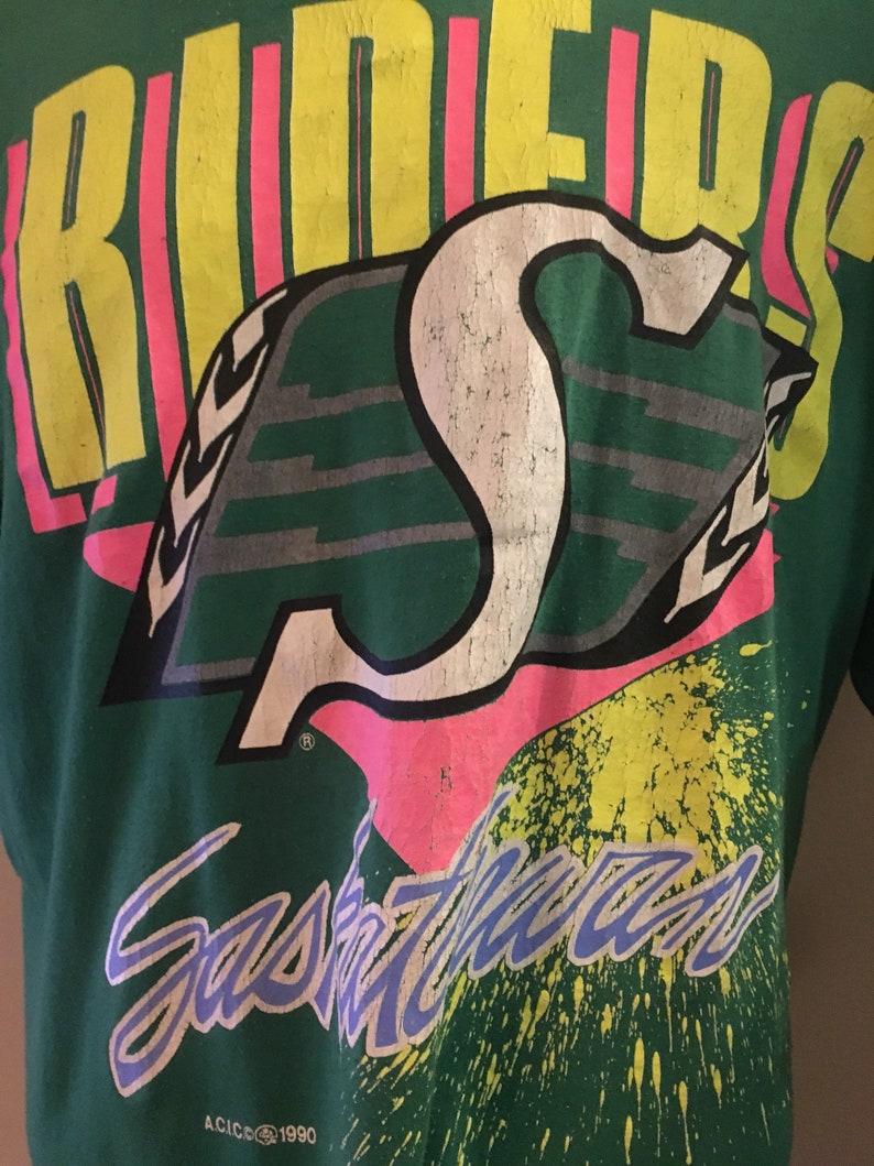 Vintage Saskatchewan Roughriders T Shirt