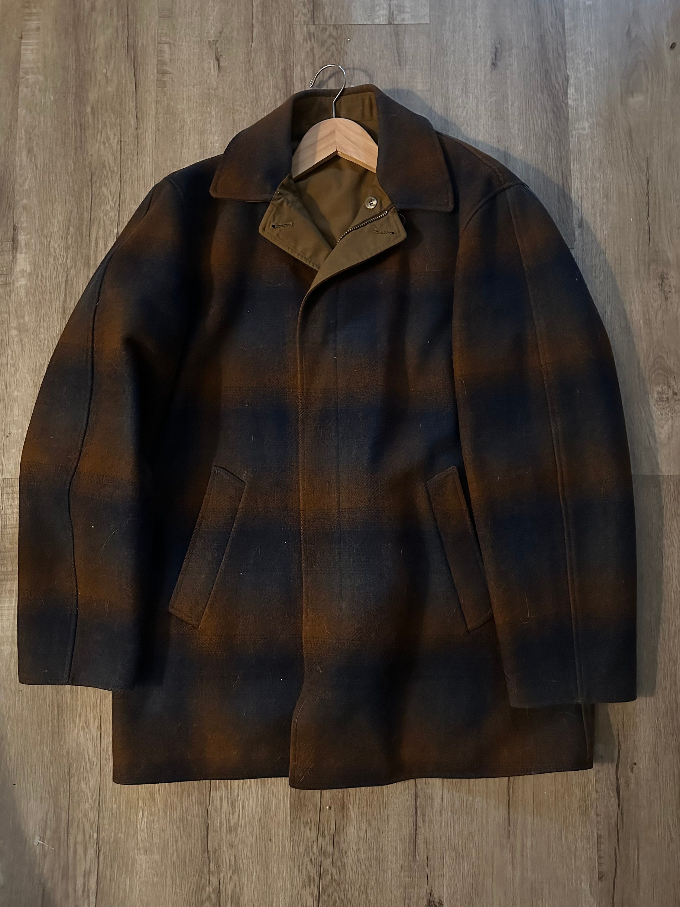 Plaid Pendleton Coat - Etsy Plaid Pendleton Coat - Etsy