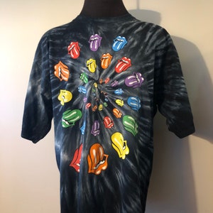 The Rolling Stones Shirt Tie Dye Bigger Bang Tour Grail