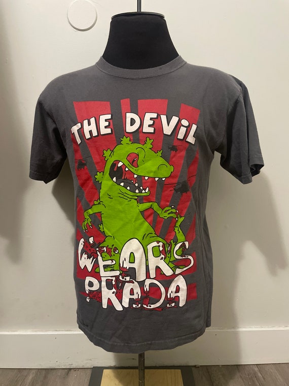 The Devil Wears Prada Shirt Rugrats Cartoon Raptar Godzilla - Etsy