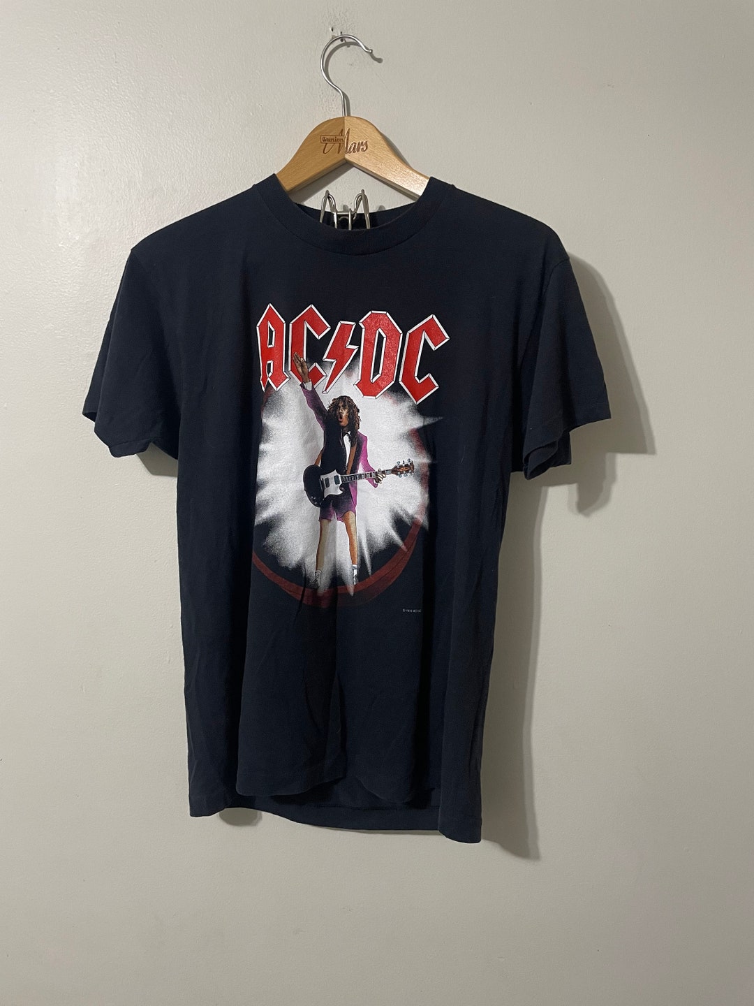 Vintage AC/DC Shirt 80s Blow Your Video up Concert Tour Band Tee Grail ...