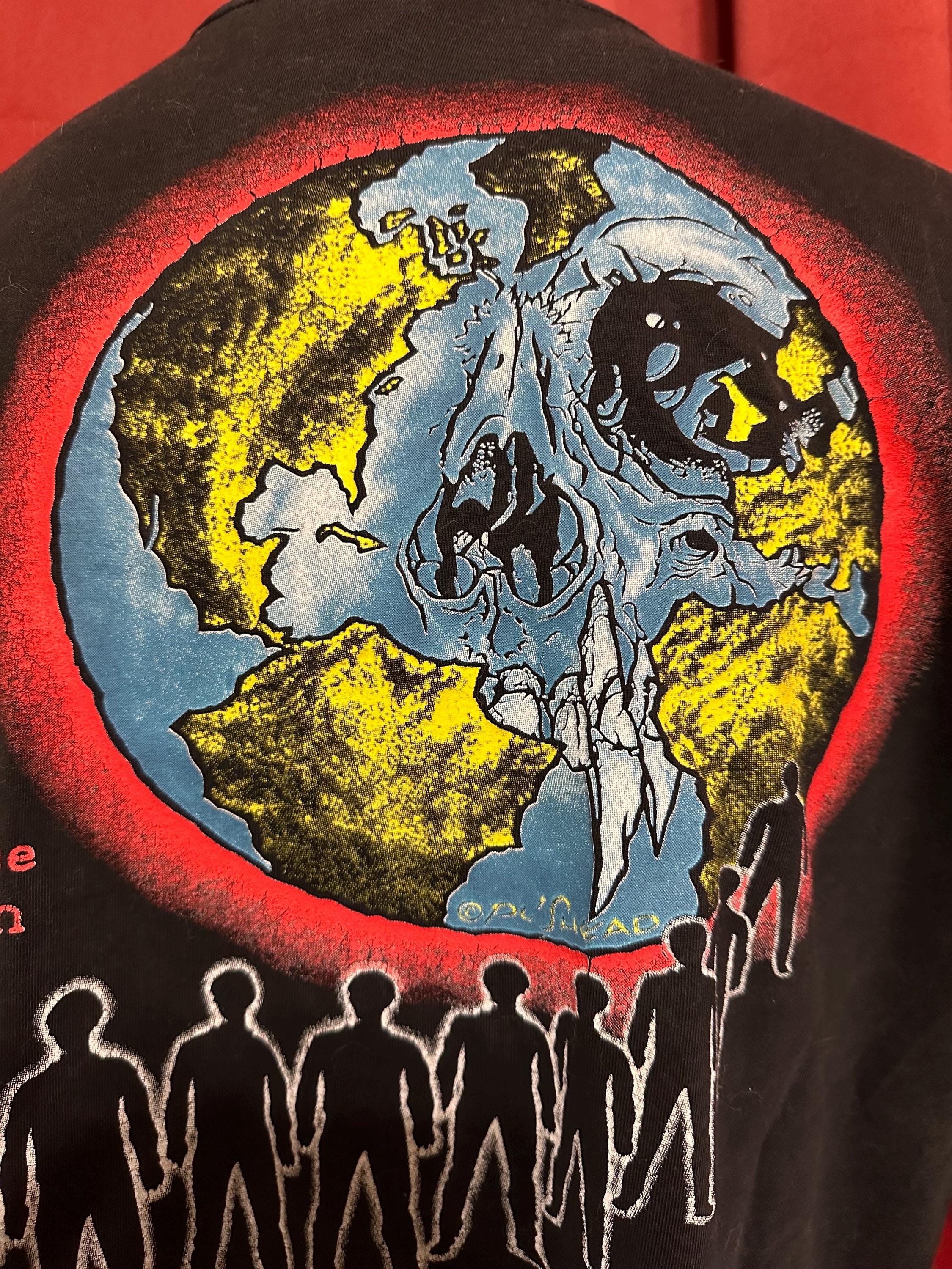 Vintage Metallica Shirt 1994 Pushead Unforgiven Band Tee Grail