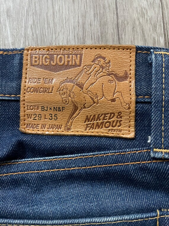Naked and Famous x Big John Jeans Selvedge Denim Limitierte 