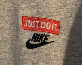 Vintage Nike Hoodie Just Do It Box Logo 90er Jahre Gral