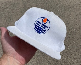 Vintage Edmonton Oilers Hat Corduroy 