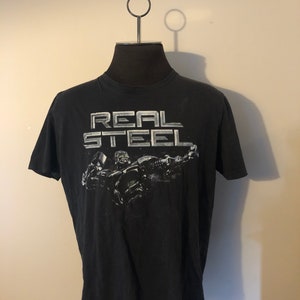Real Steel Movie Shirt Dreamworks Grail Hugh Jackman