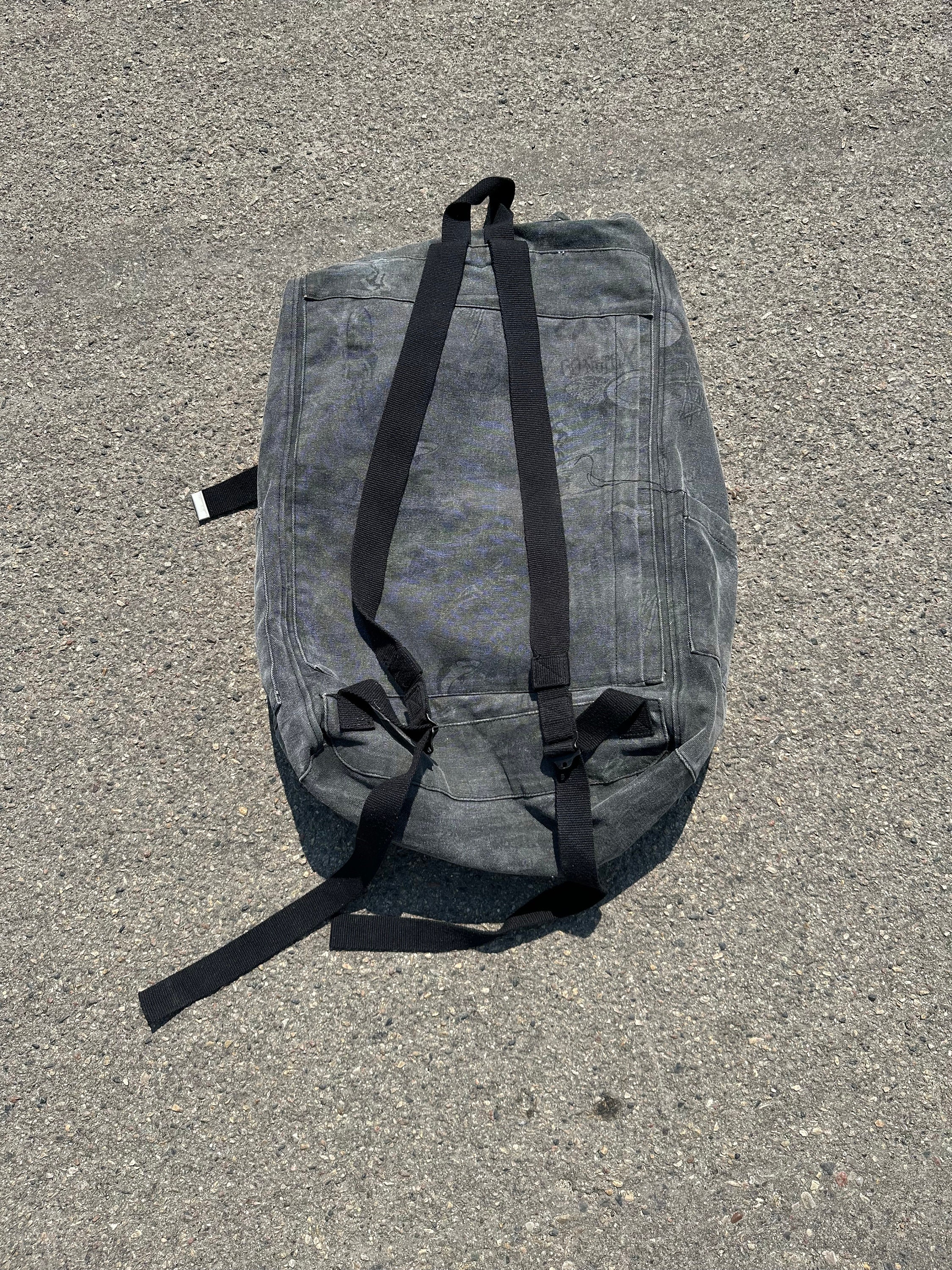 【archive】00s old Stussy Cotton Backpack Vintage Stussy Backpack - Etsy