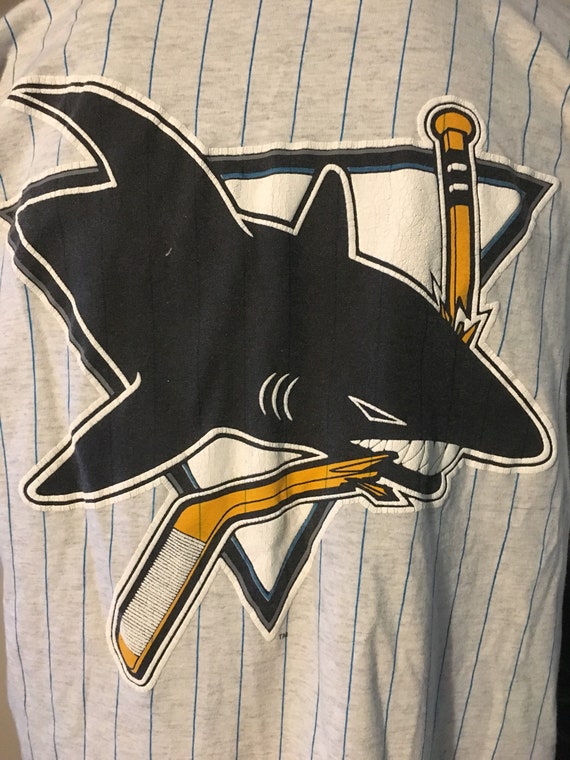 Vintage Sharks Baseball Jersey Grau L – Peeces