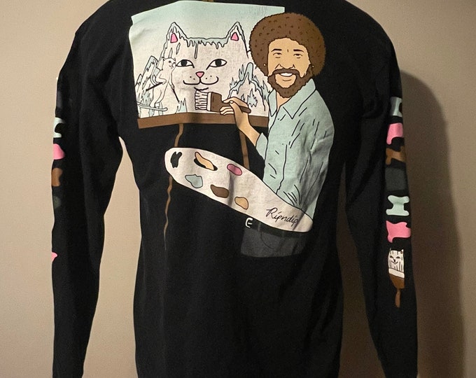 ripndip hoodie bob ross