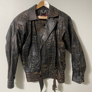 King ranch deals leather jacket