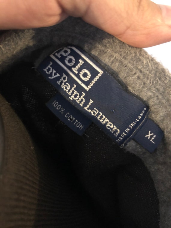 90s Polo by Ralph Lauren Polo Rugby Shirt / Spell Out / Big