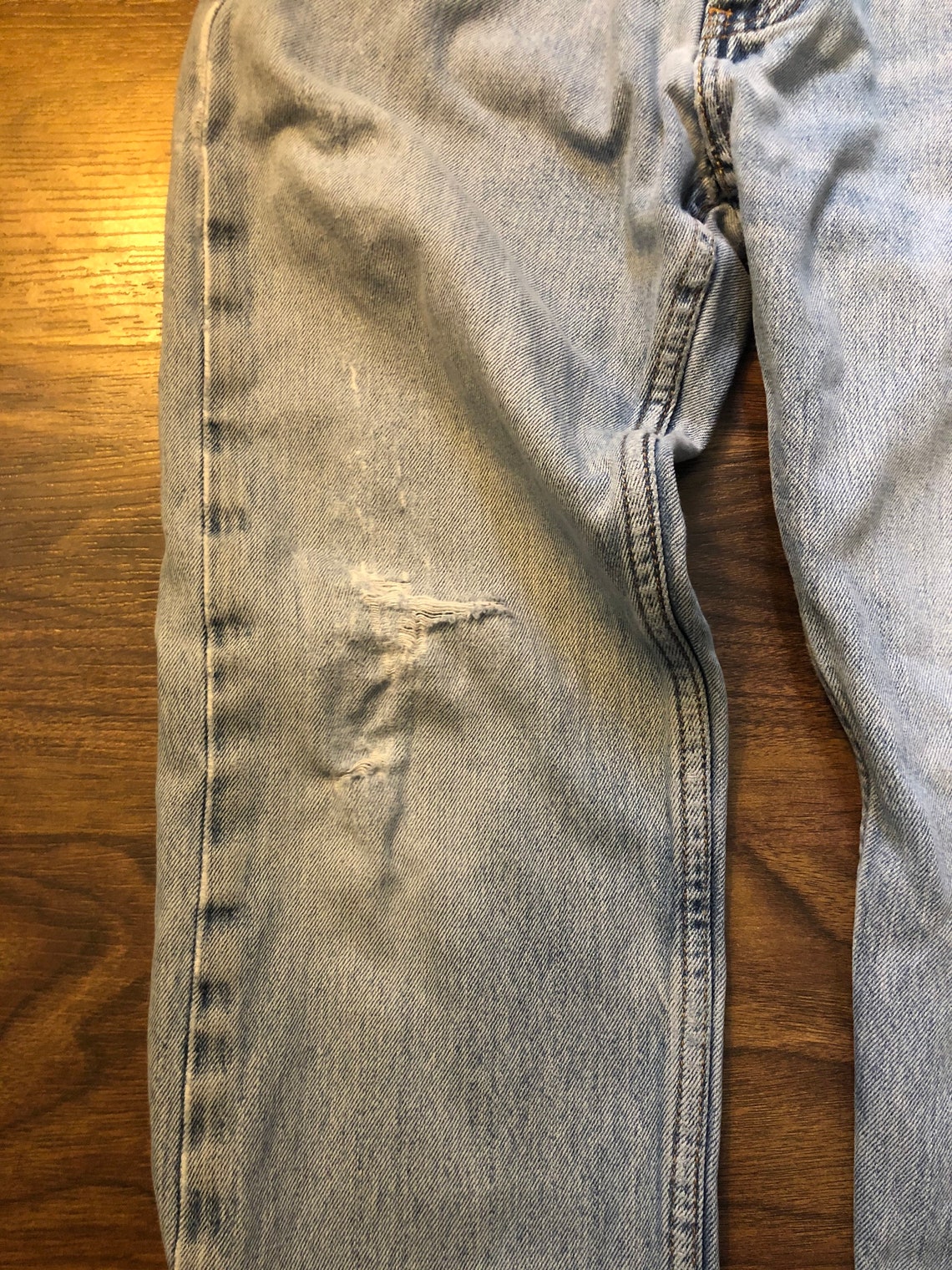 Vintage Levis Jeans Distressed Denim 505 Lot Red Tab | Etsy