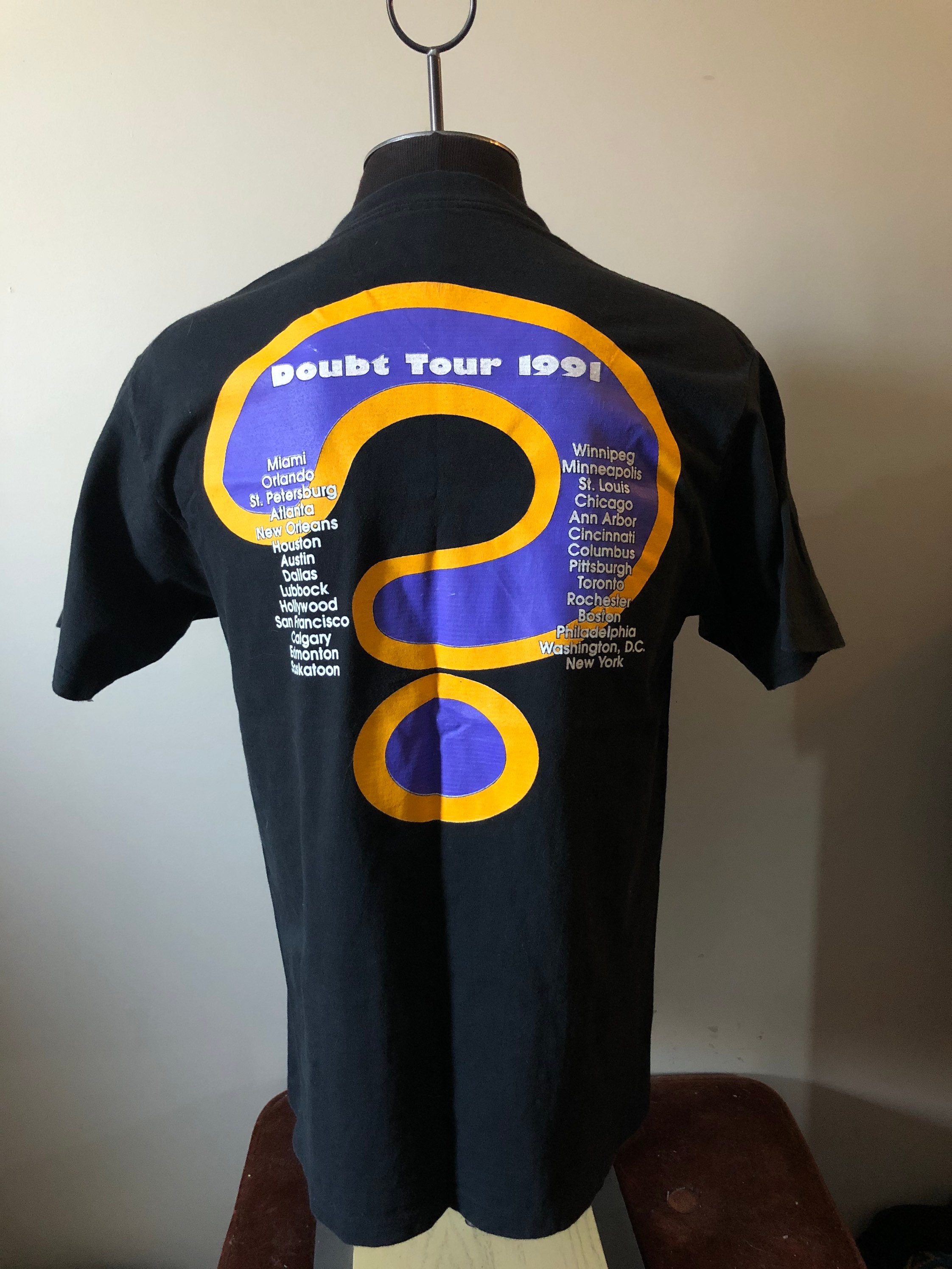 JESUS JONES Doubt Tour 1991 Tシャツ　バクプリ有り 90s JESUS JONES 