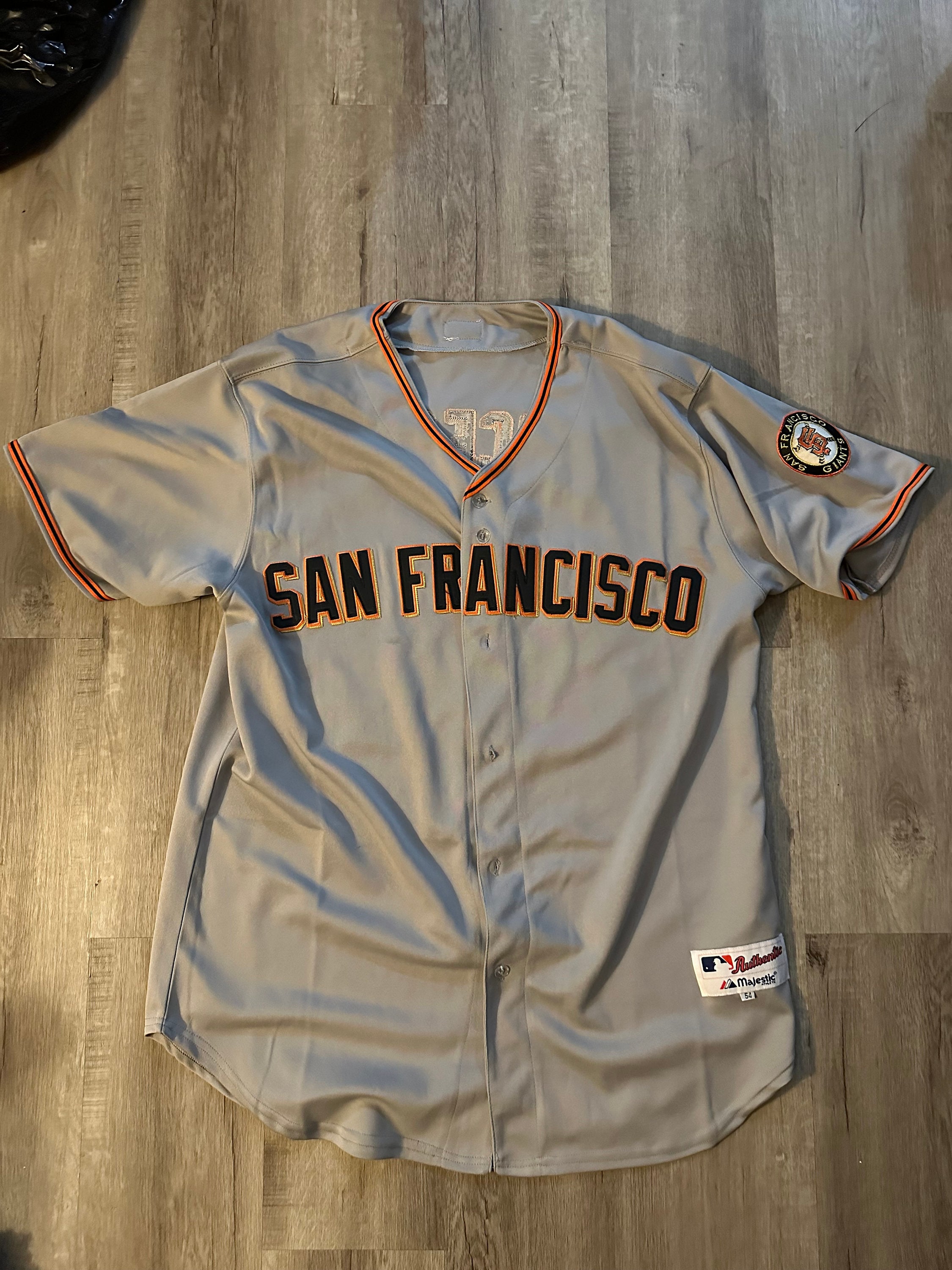 Tim Lincecum San Francisco Giants Baseball Jersey Y2K Majestic MLB