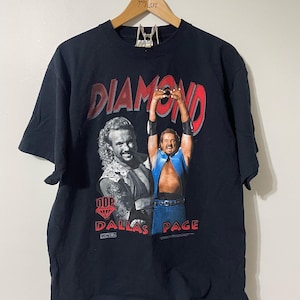 Vintage Diamond Dallas Page Shirt WCW 90s DDP Wrestling Tee Grail