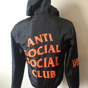 Anti social social club windbreaker cheap