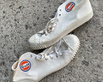 Vintage Gulf Oil Sneakers Service Station Uniform Grail Mclaren Formula One Racing F1