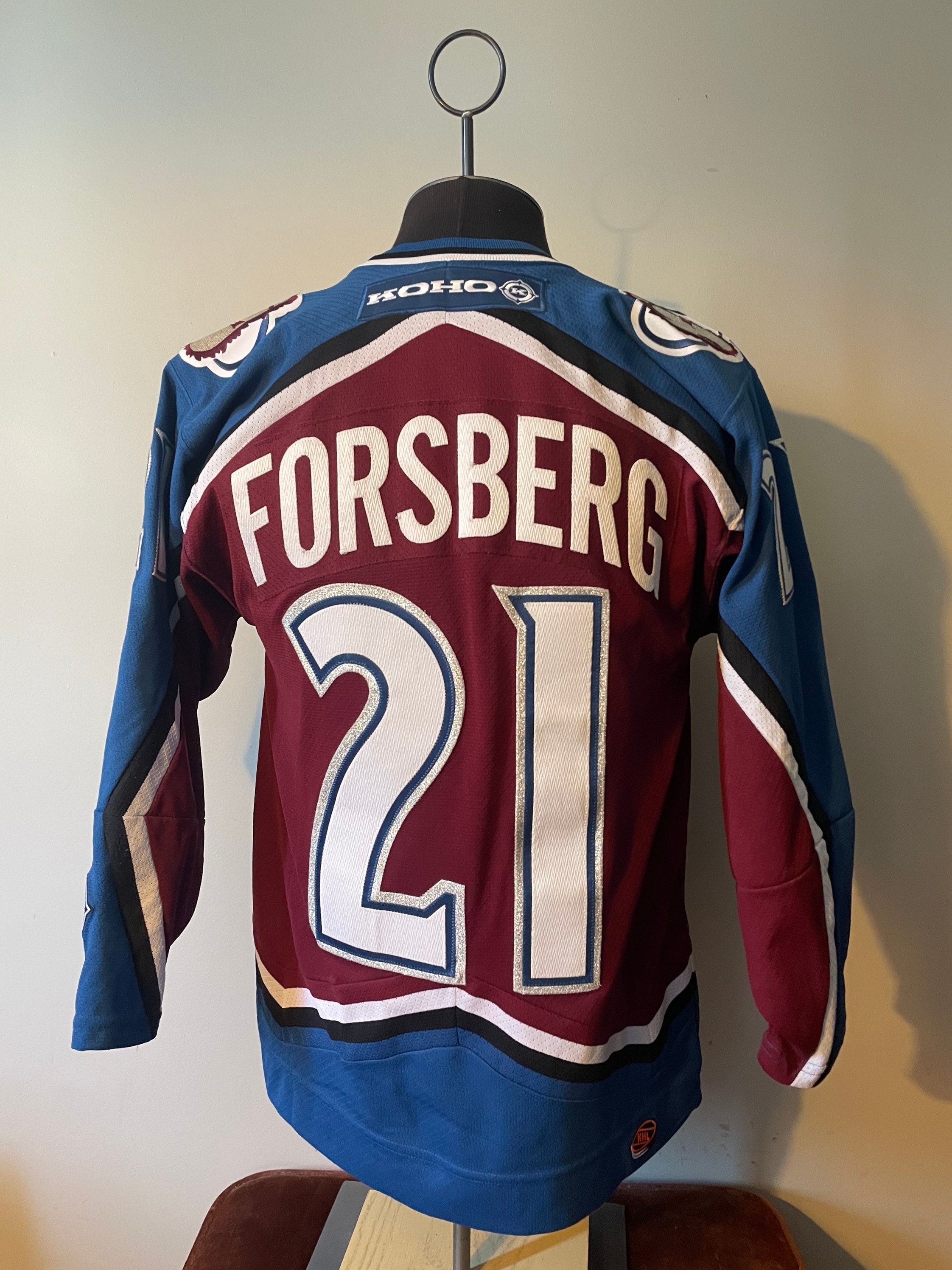 Peter Forsberg Avalanche Home Large CCM Jersey