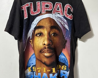 Vintage Tupac Shakur Bootleg Rap Tee the Roxx Y2K Streetwear Vintage Tupac Shakur Bootleg Rap Tee the Roxx Y2K Streetwear