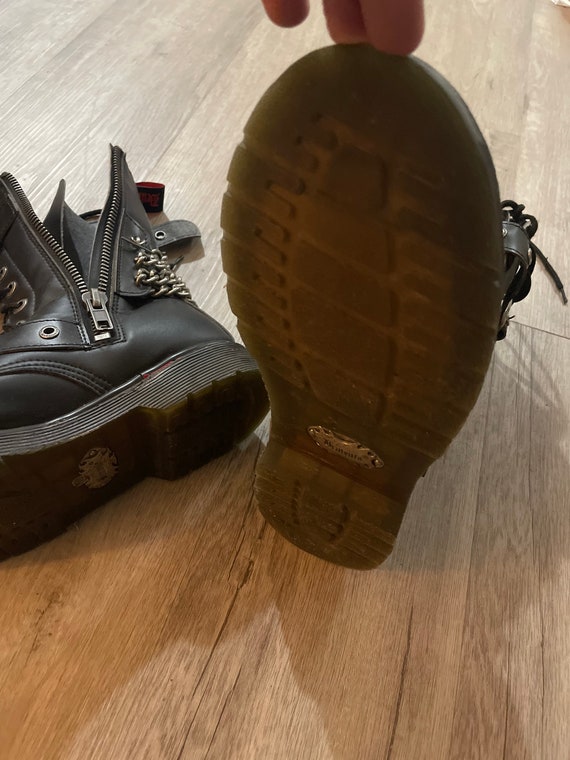 Demonia Boots Bolt 250 Punk Emo Goth Grail - image 4