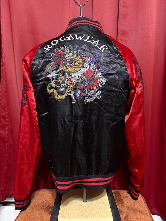 Vintage Rocawear Sukajan Jacket Y2K Hip Hop Streetwear - Etsy