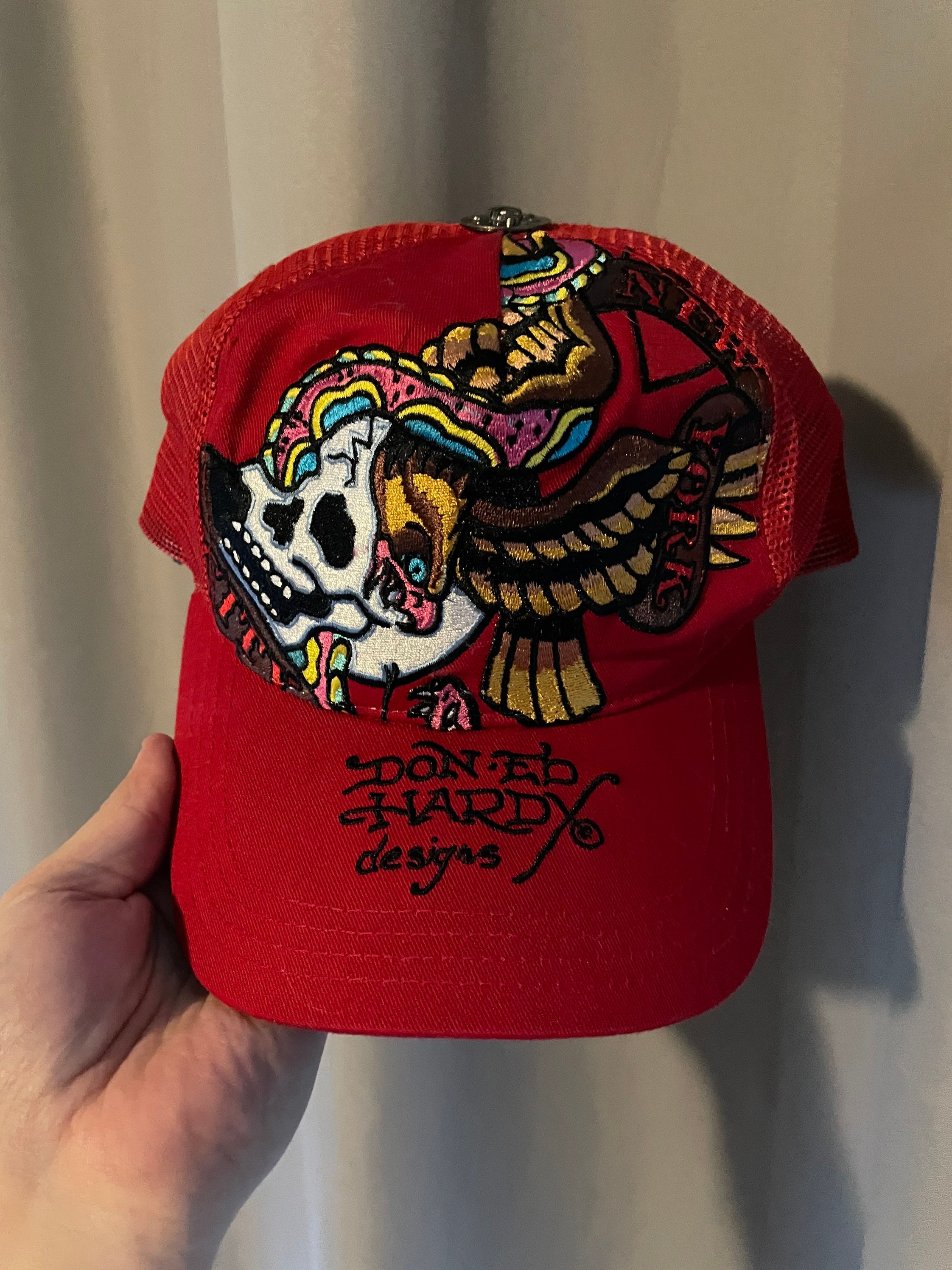 Ed Hardy Christian Audigier Hat Snapback New York Grail -  Canada