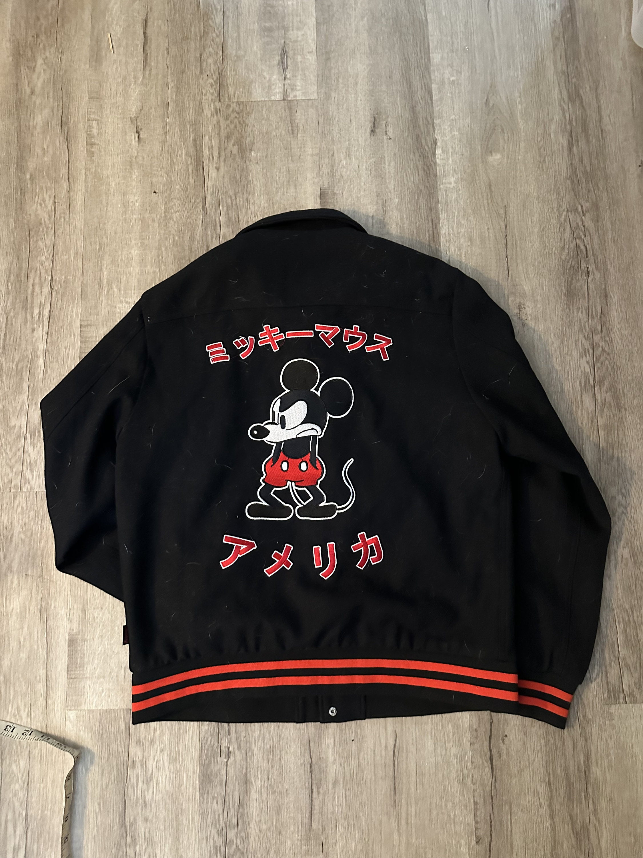 Mickey mouse denim jacket forever 21 outlet