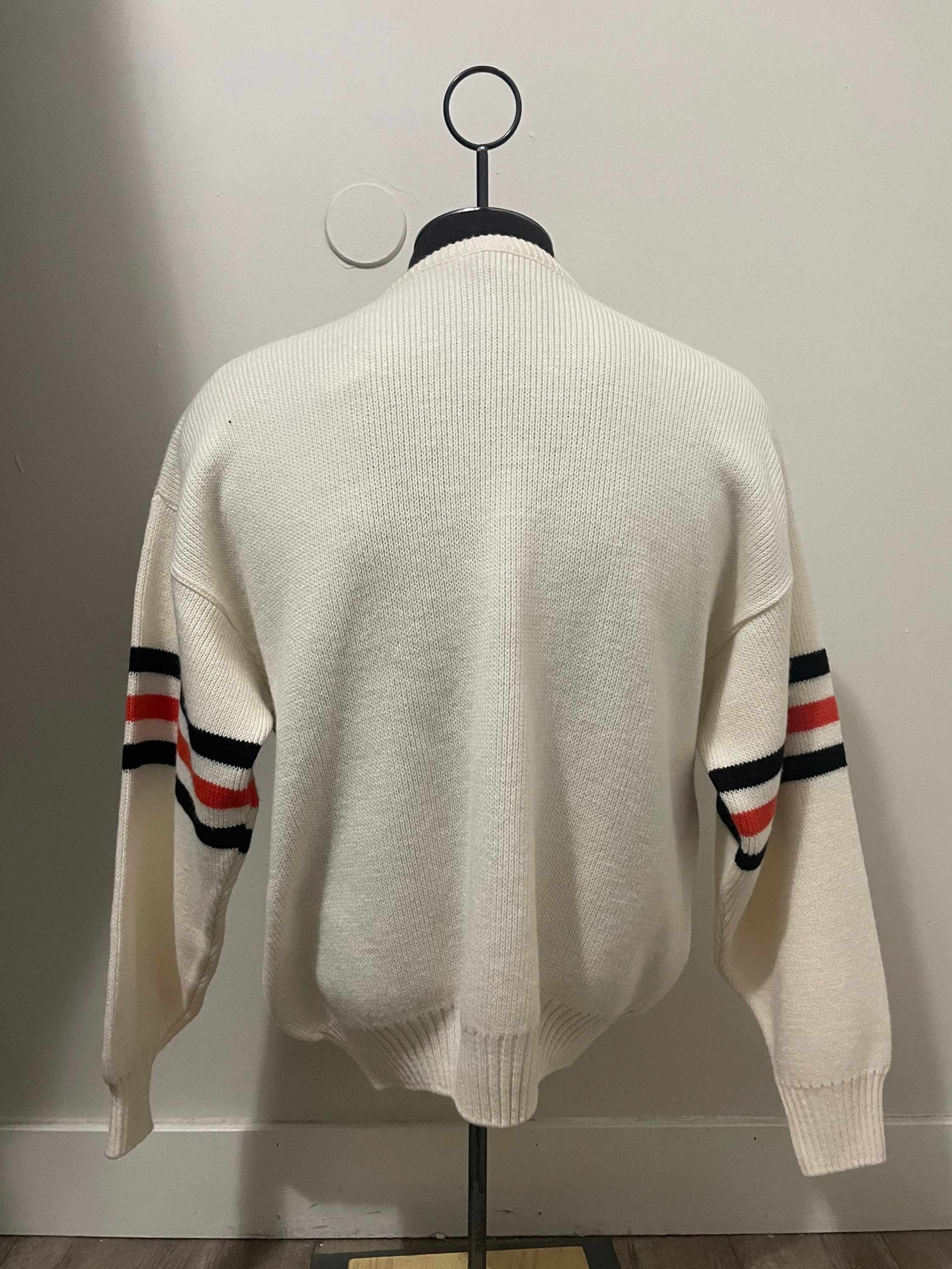 Vintage Vancouver Canucks Sweater CCM NHL 90s Ugly Knit -  Israel