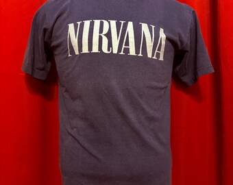 Vintage Nirvana Tshirt Y2K Compilation Album Grunge Streetwear Kurt Cobain Grail