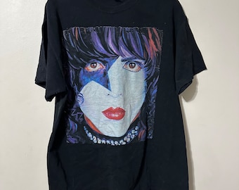Vintage KISS Paul Stanley Shirt Art Band Tee Grail
