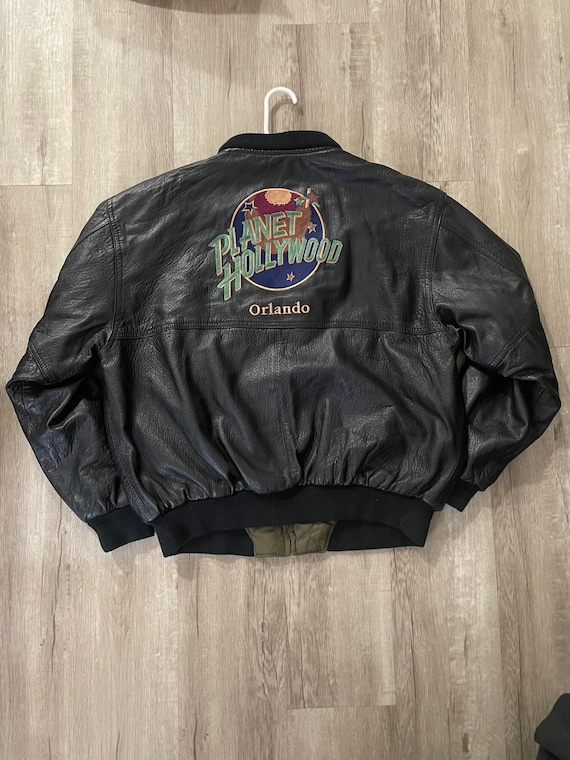 Vintage Planet Hollywood Leather Jacket 