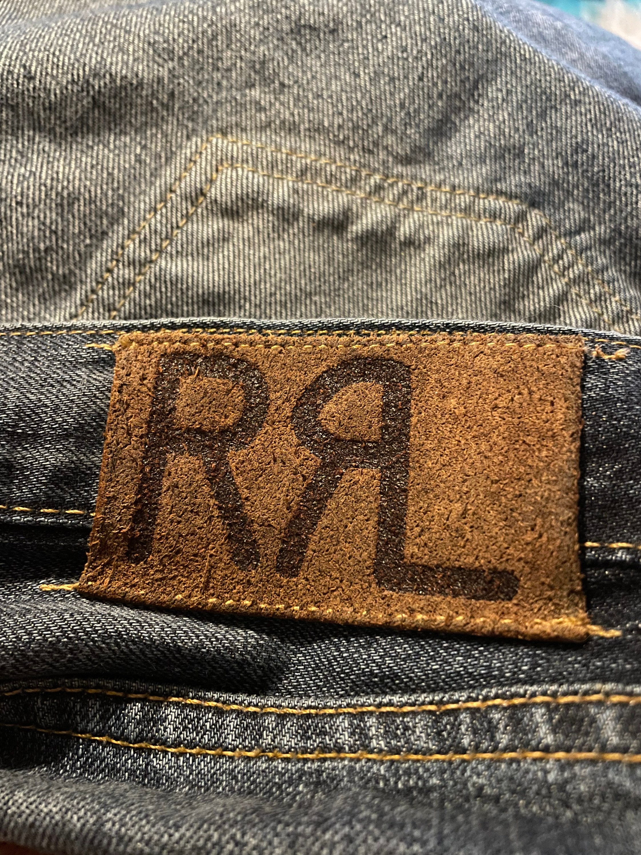 Ralph Lauren Double R Jeans Selvedge Denim RЯL Polo - Etsy Norway