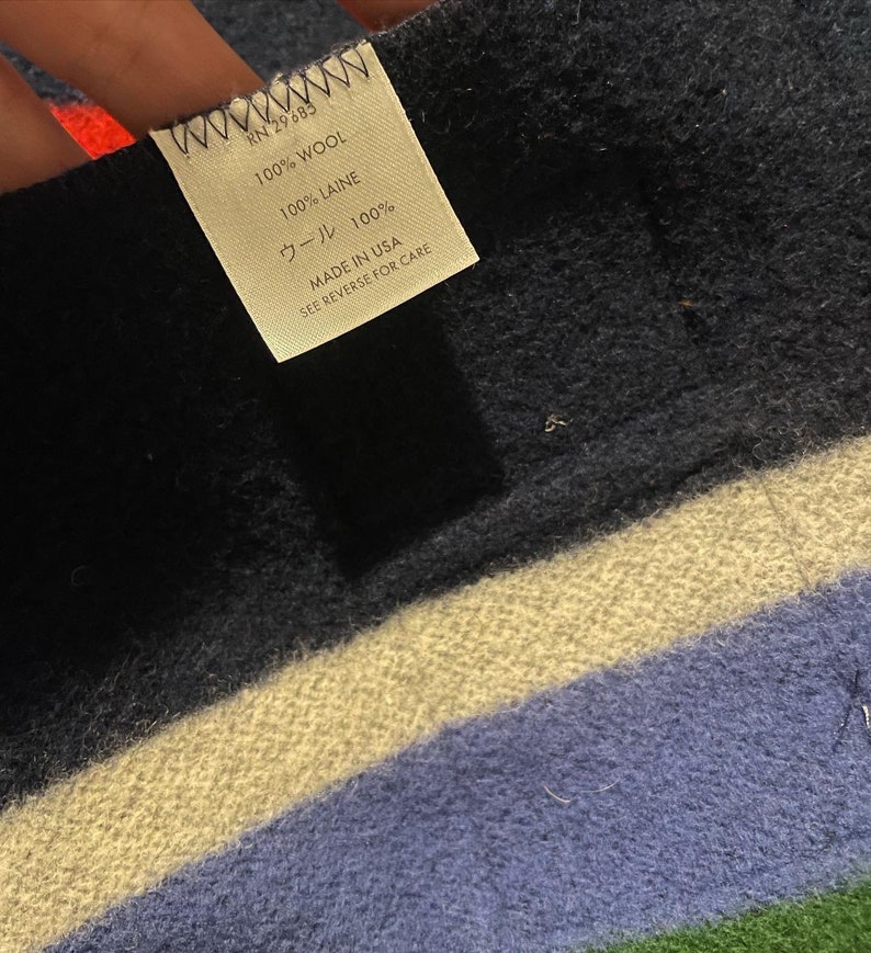 Crater Lake National Park Pendleton Blanket 100 Wool Limited Etsy